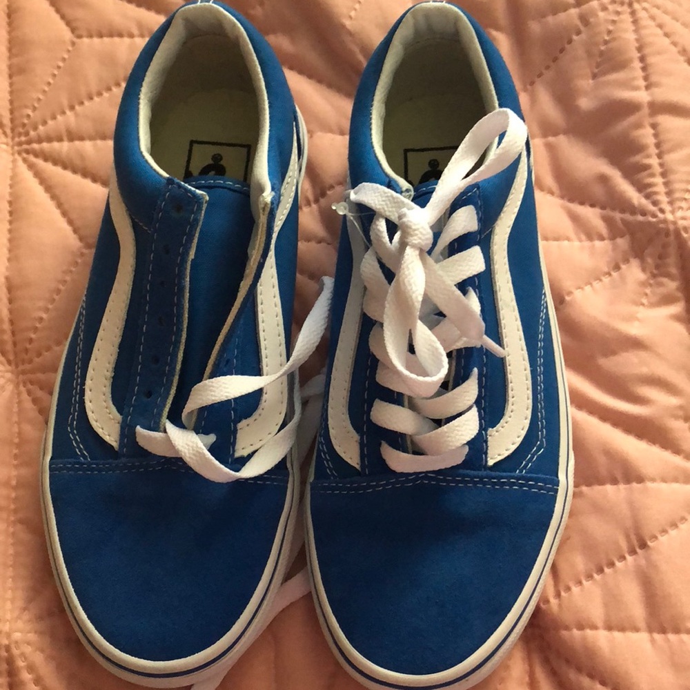 Blue vans!